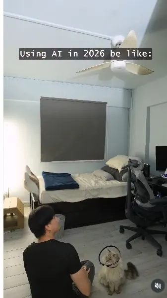 Original Instagram preview for Redesign a room with Gemini Omni
