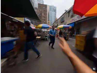Original Instagram preview for Create a late-for-work AI sequence