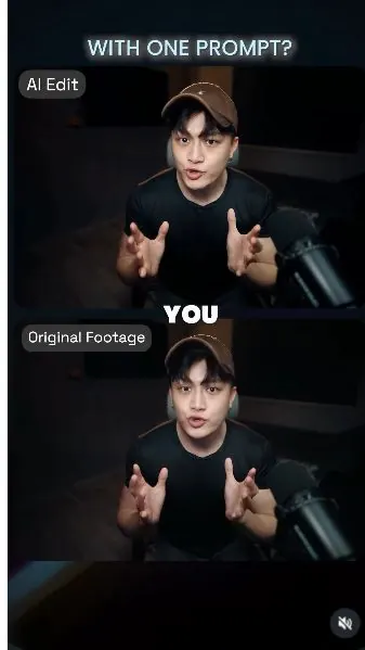 Original Instagram preview for Change the scene around an existing video