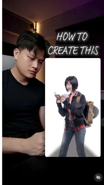 Original Instagram preview for Create an airport outfit-transition video