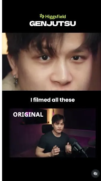 Original Instagram preview for Create new camera angles from a talking-head video