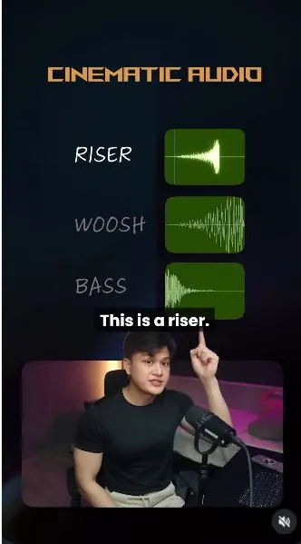Original Instagram preview for Add sound effects to a video with invideo