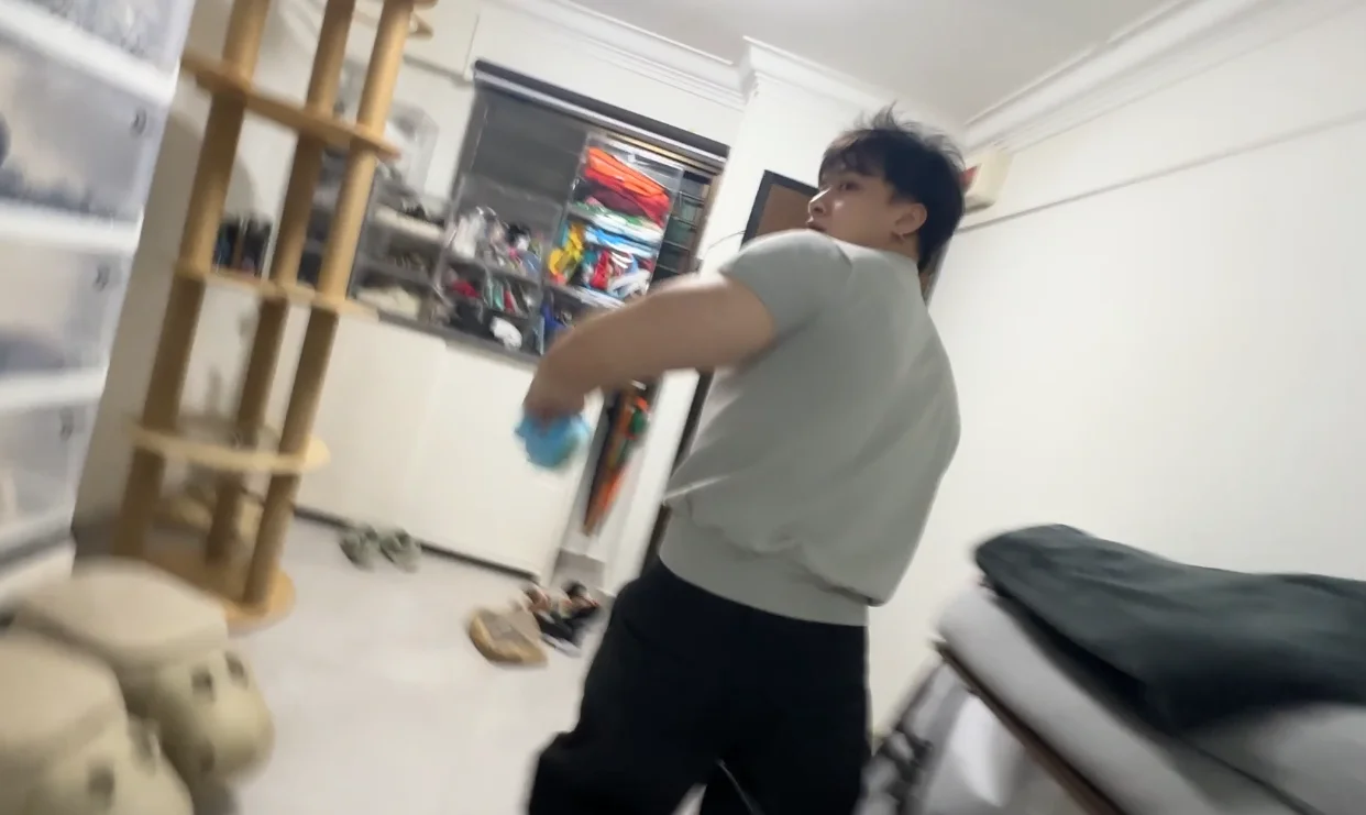 Source footage: first moment