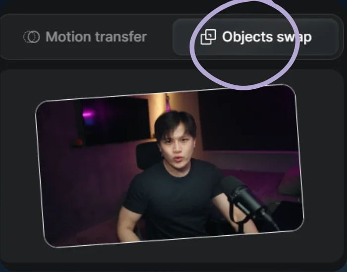 Choose Objects swap