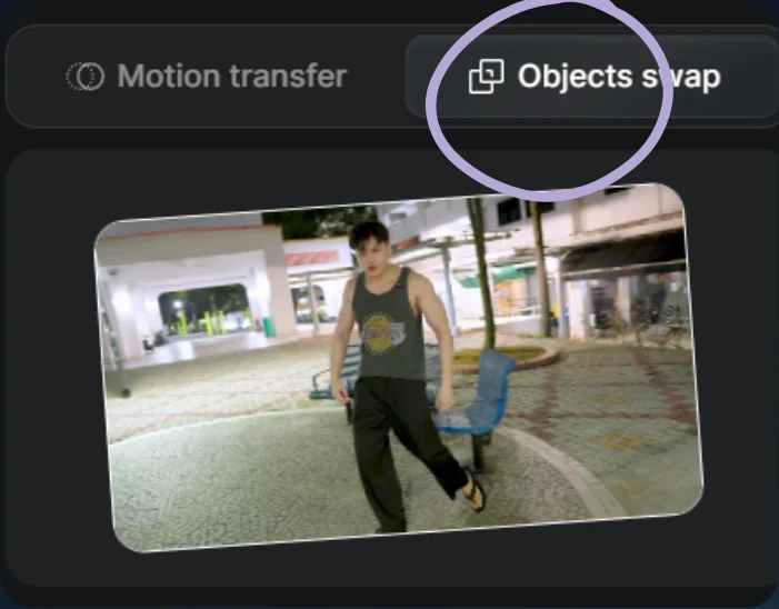 Choose Objects swap