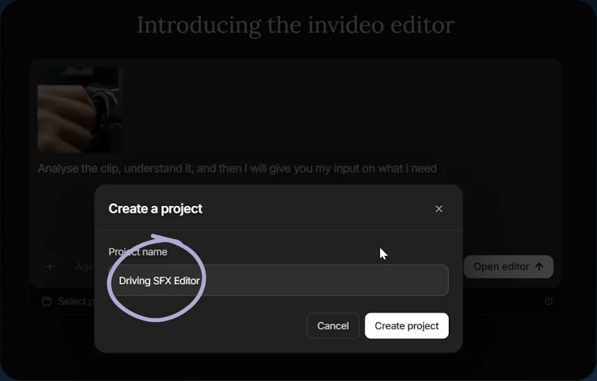 Name the project