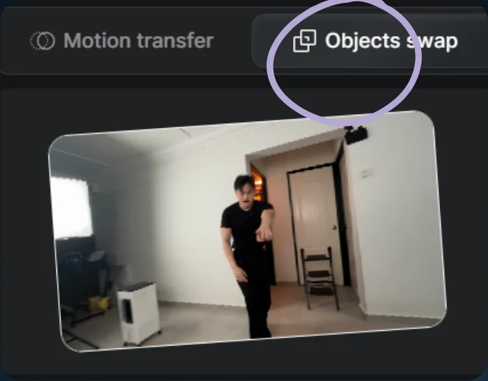 Choose Objects swap