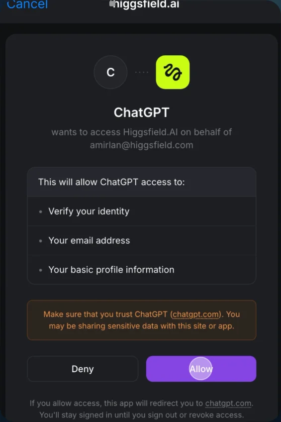 Connect your account