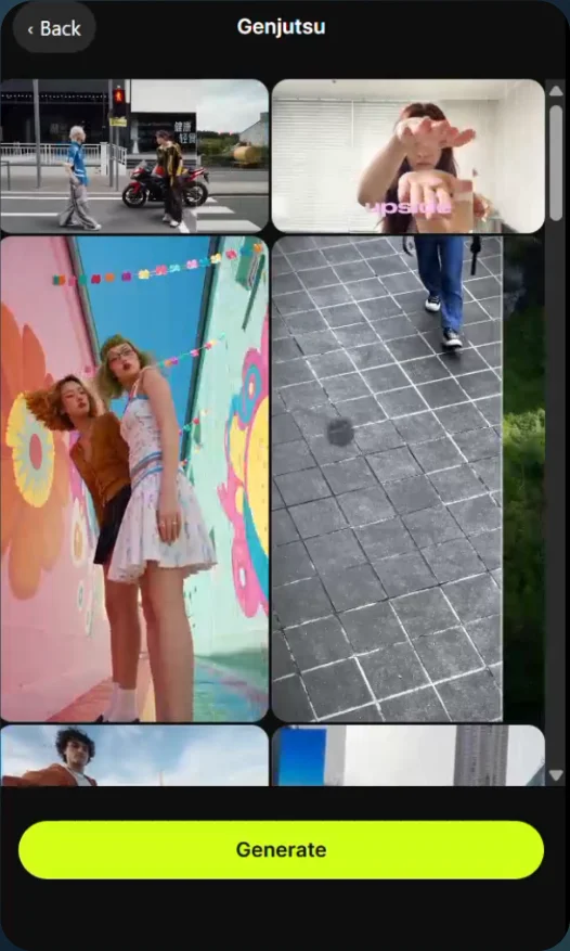Choose a trend